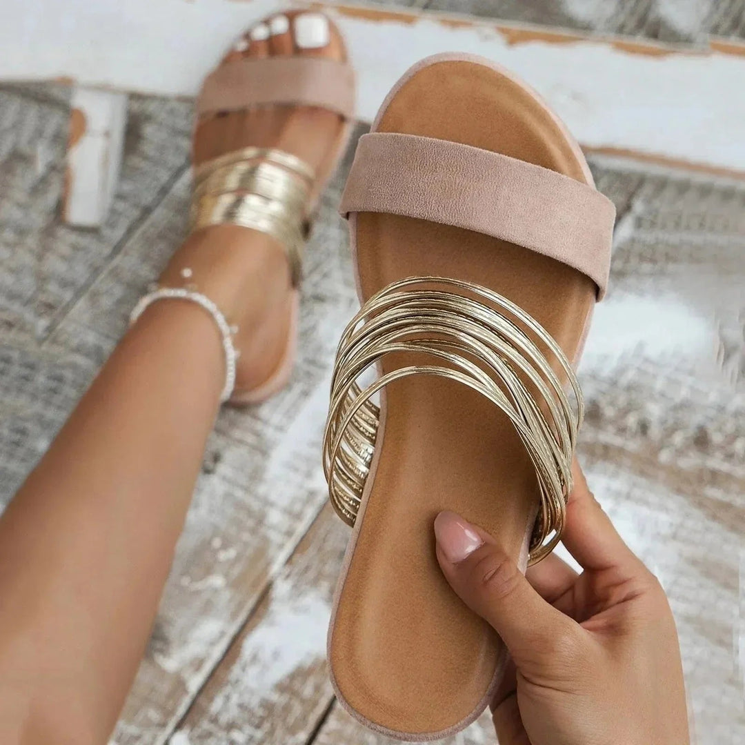 Freja | Dame Ortopædiske Sandaler Slip-On Komfort