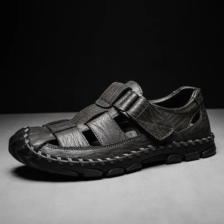 Victor | Fisherman Sandaler Ægte Læder Lukket Tå Herre