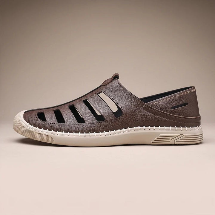 Victor | Fisherman Sandals Læder Lukkede Tæer Ventilation