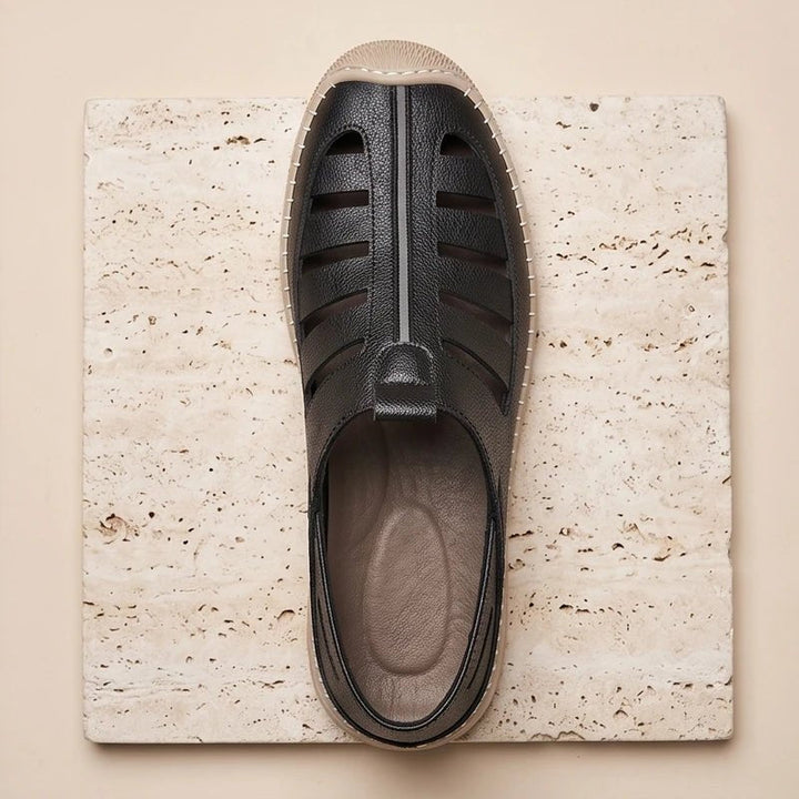 Victor | Fisherman Sandals Læder Lukkede Tæer Ventilation