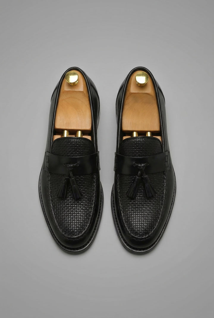 Oliver | Herre Klassisk Flettede Kvast Slip-On Loafers