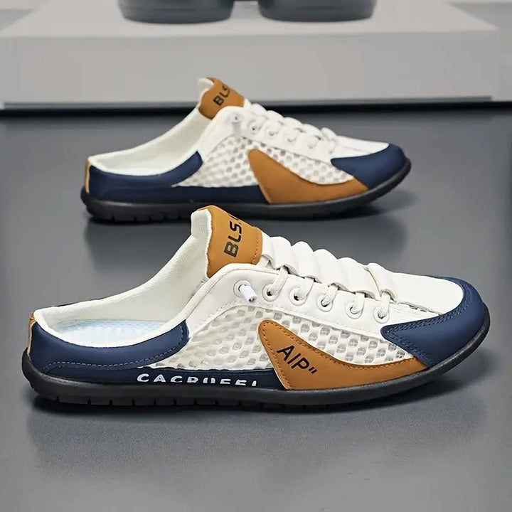 Lucas | Herres Åbenhæl Snøre-Sneaker Sandal til Daglig Komfort