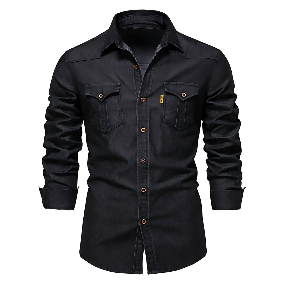 Egon | Stilfuld og Casual Denimskjorte