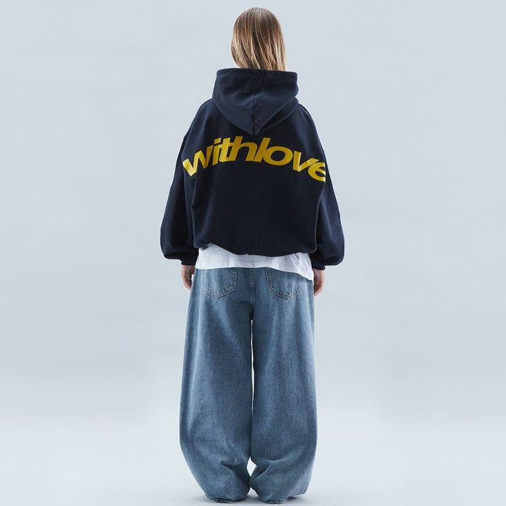 Josefine | Unisex Oversized With Love Hættetrøje